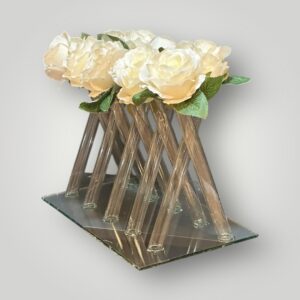 Pleksi-Cam Çarpraz Çiçeklik